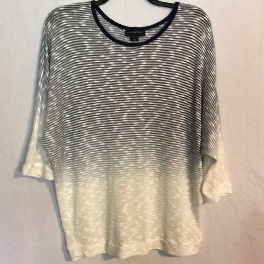 Blue and White Hombre Sweater.
